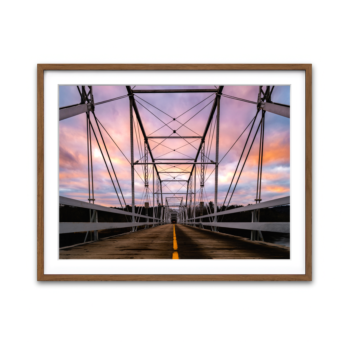 Framed Print 4x3 Walnut