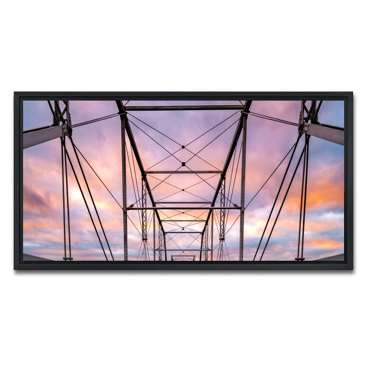 AUTO-MOCKUP WHITE | Narrow Crossing | 1 Piece | Black Framed Canvas | group=2x1