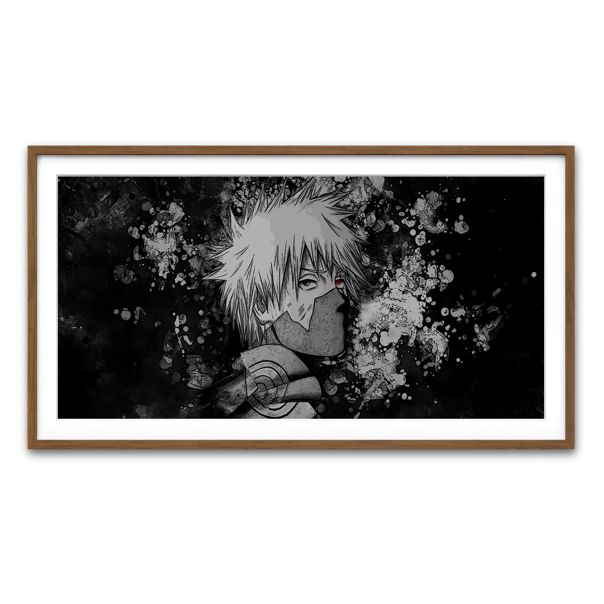 Framed Print 2x1 Walnut