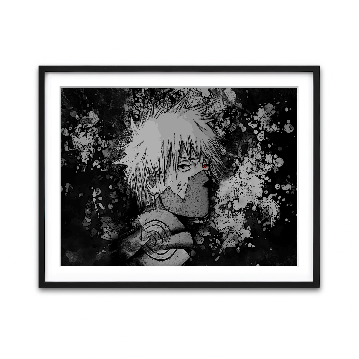 Framed Print 4x3 Black