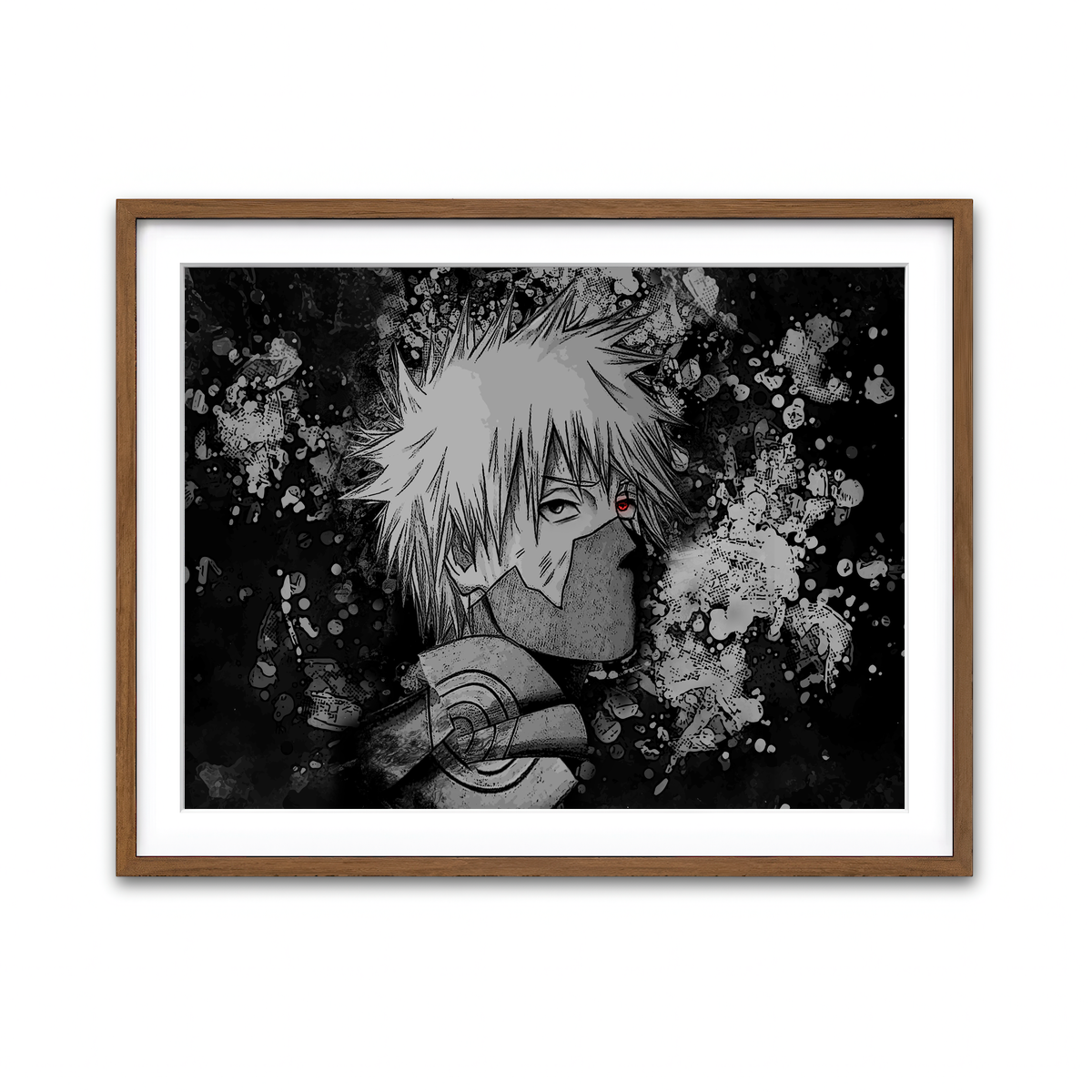 Framed Print 4x3 Walnut