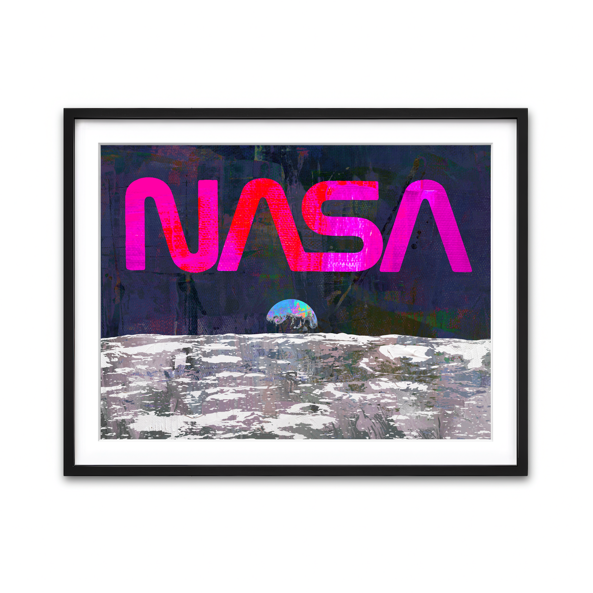 Framed Print 4x3 Black