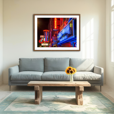 AUTO-MOCKUP ROOM | Nashville Music Row Wall Art