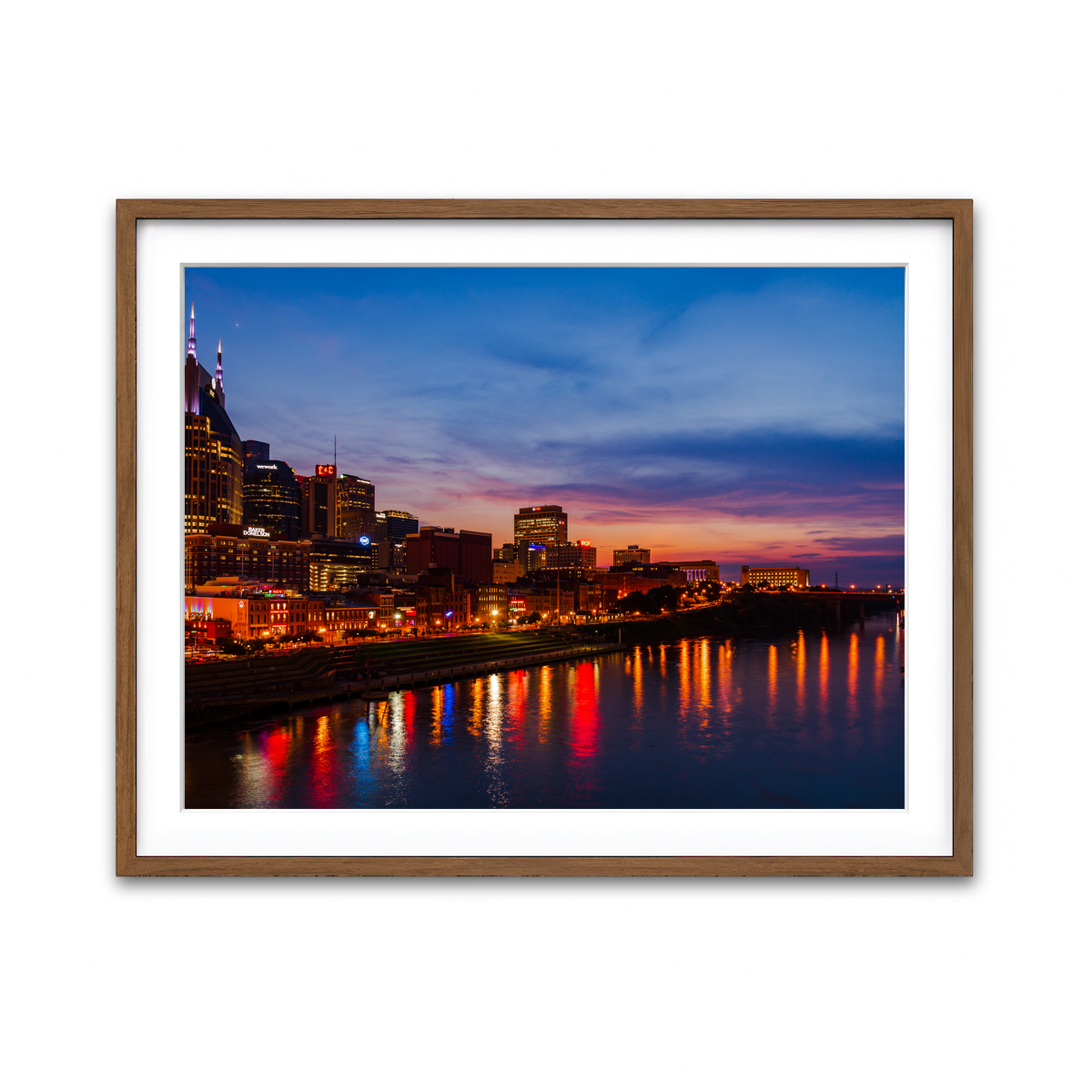 Framed Print 4x3 Walnut