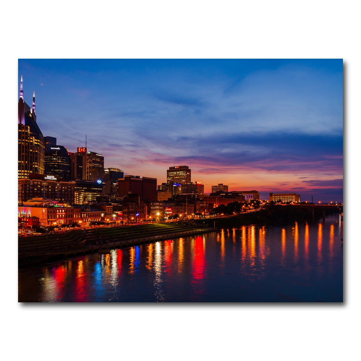 AUTO-MOCKUP WHITE | Nashville TN | 1 Piece | Gallery Wrap Canvas | group=4x3
