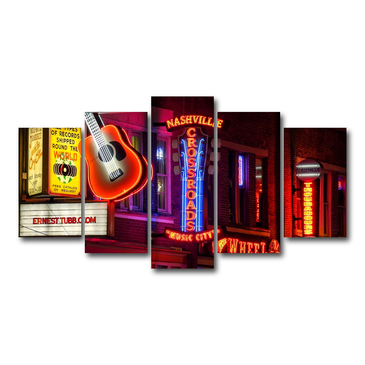 AUTO-MOCKUP WHITE | Nashville | 5 Piece | Gallery Wrap Canvas | group=5_normal