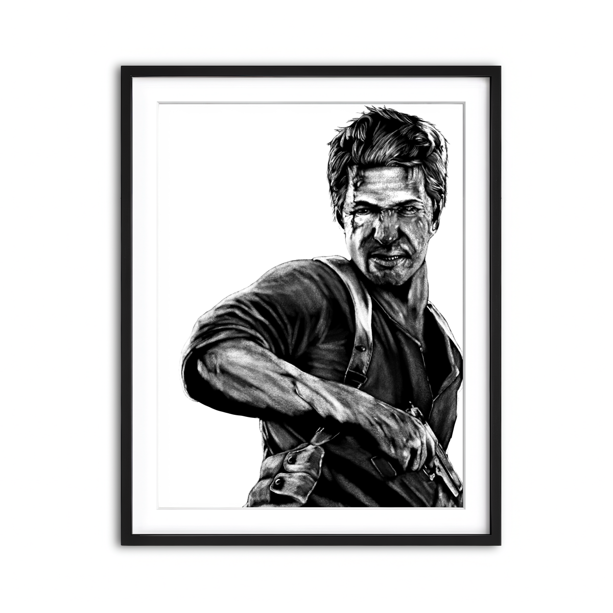 Framed Print 3x4 Black