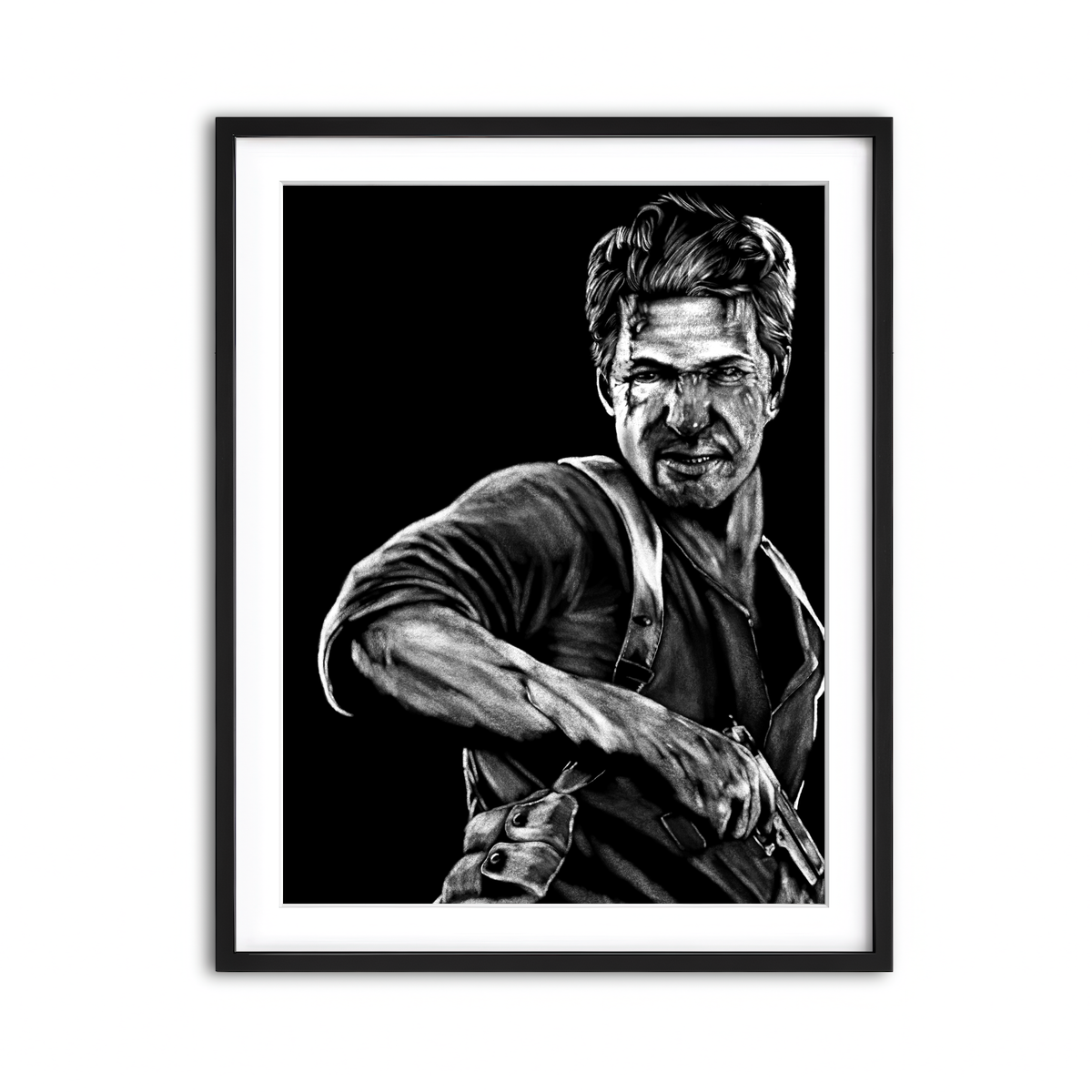 Framed Print 3x4 Black