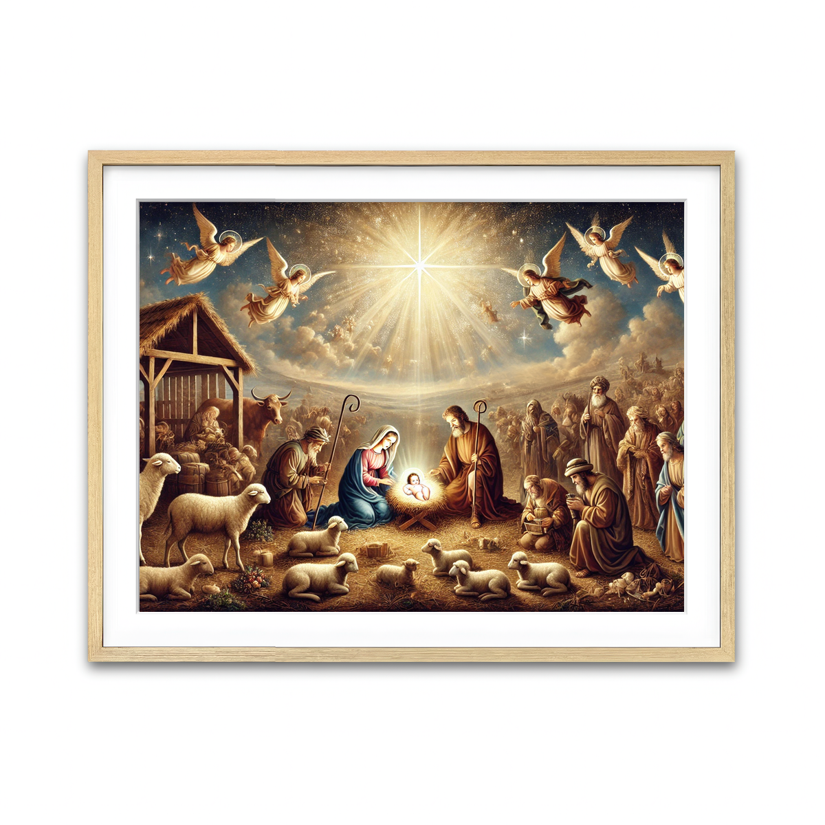 Framed Print 4x3 Natural