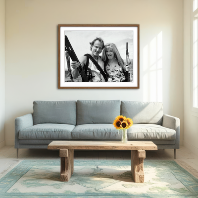 AUTO-MOCKUP ROOM | Natural Born Killers Wall Art