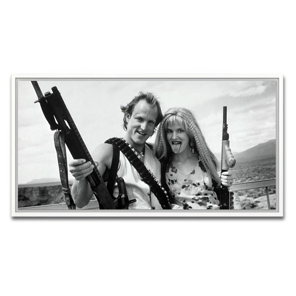 AUTO-MOCKUP WHITE | Natural Born Killers | 1 Piece | White Framed Canvas | group=2x1
