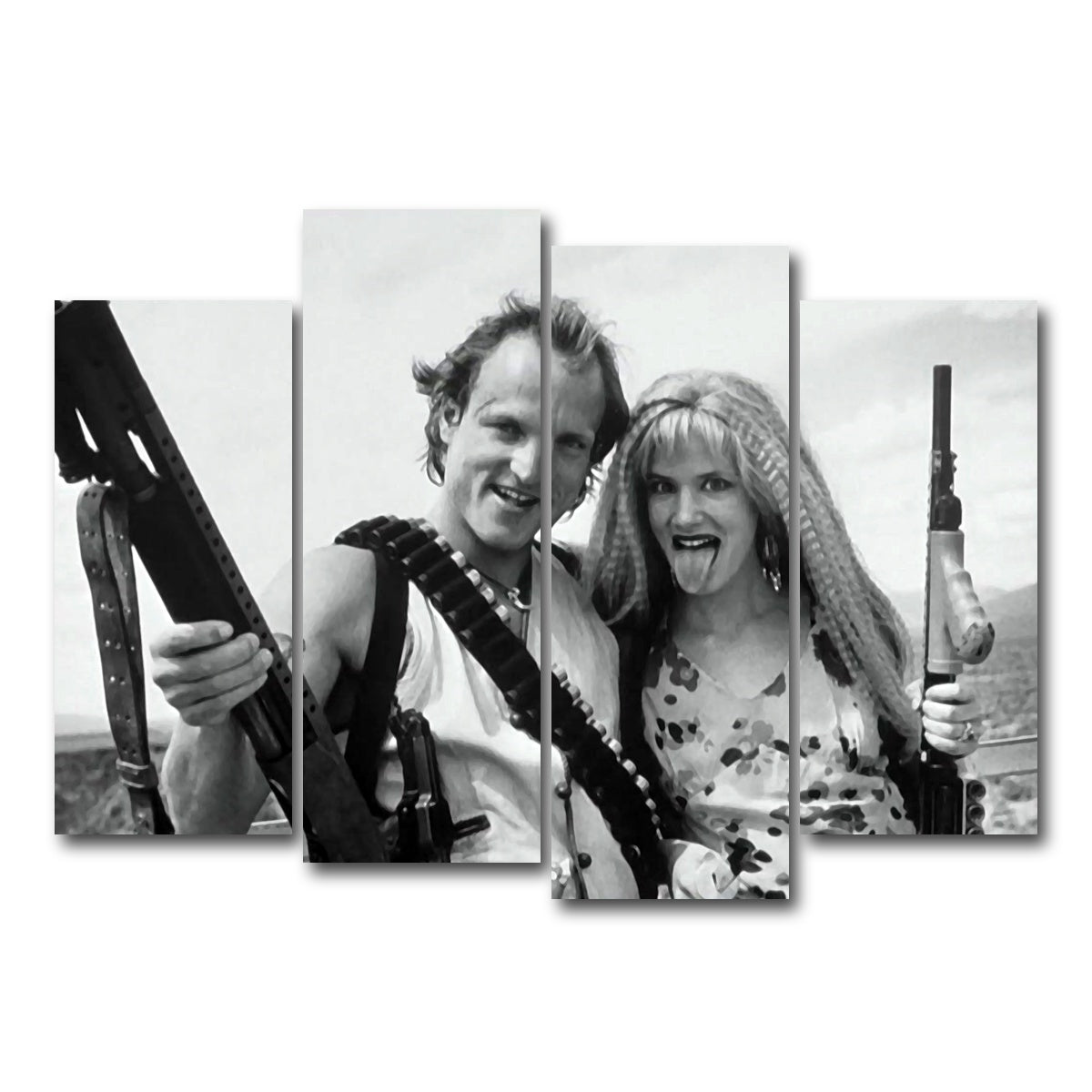 AUTO-MOCKUP WHITE | Natural Born Killers | 4 Piece | Gallery Wrap Canvas | group=4_normal