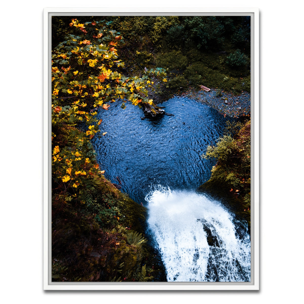 AUTO-MOCKUP WHITE | Nature Love | 1 Piece | White Framed Canvas | group=3x4