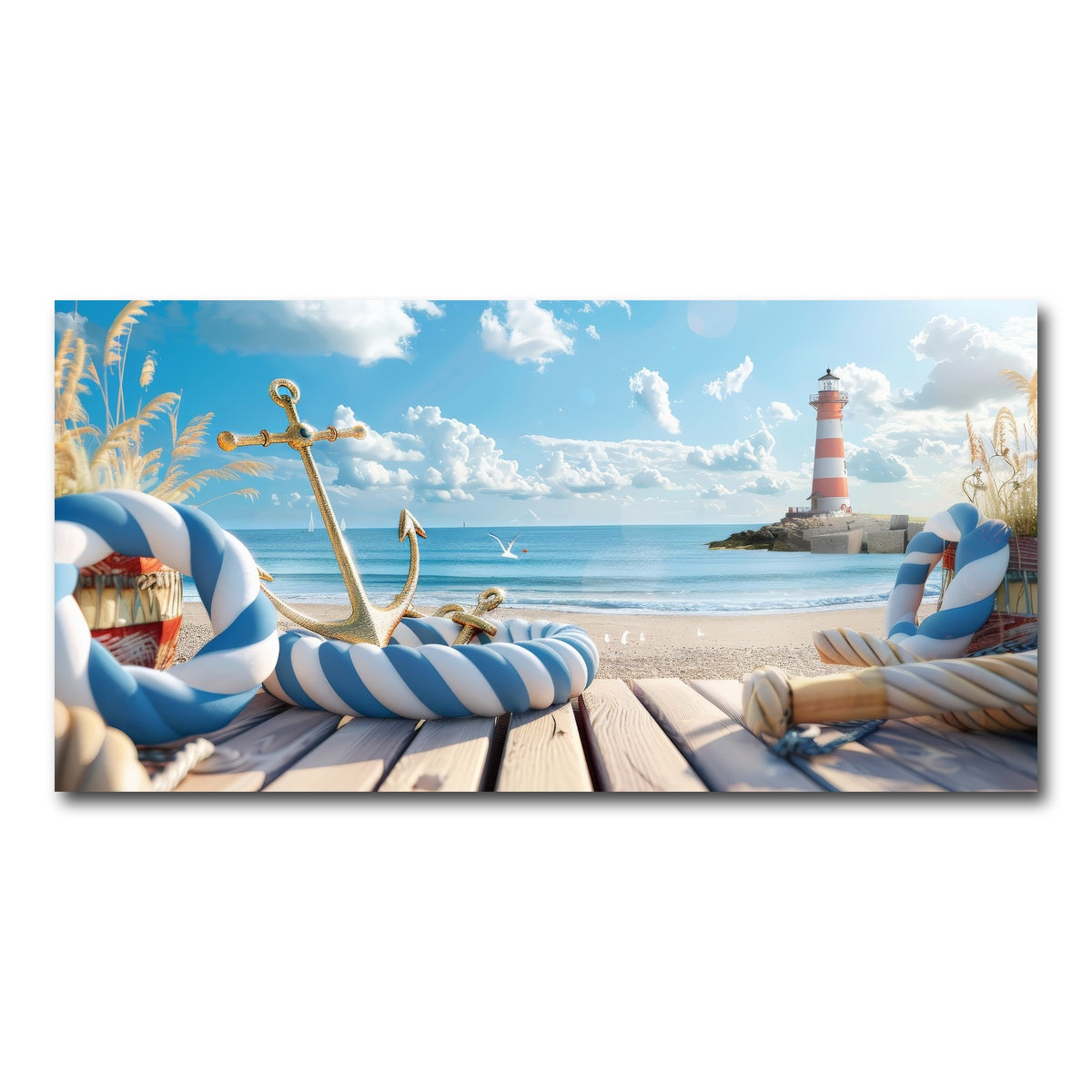 AUTO-MOCKUP WHITE | Nautical Scenery | 1 Piece | Gallery Wrap Canvas | group=2x1