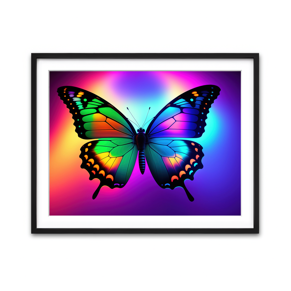 Framed Print 4x3 Black