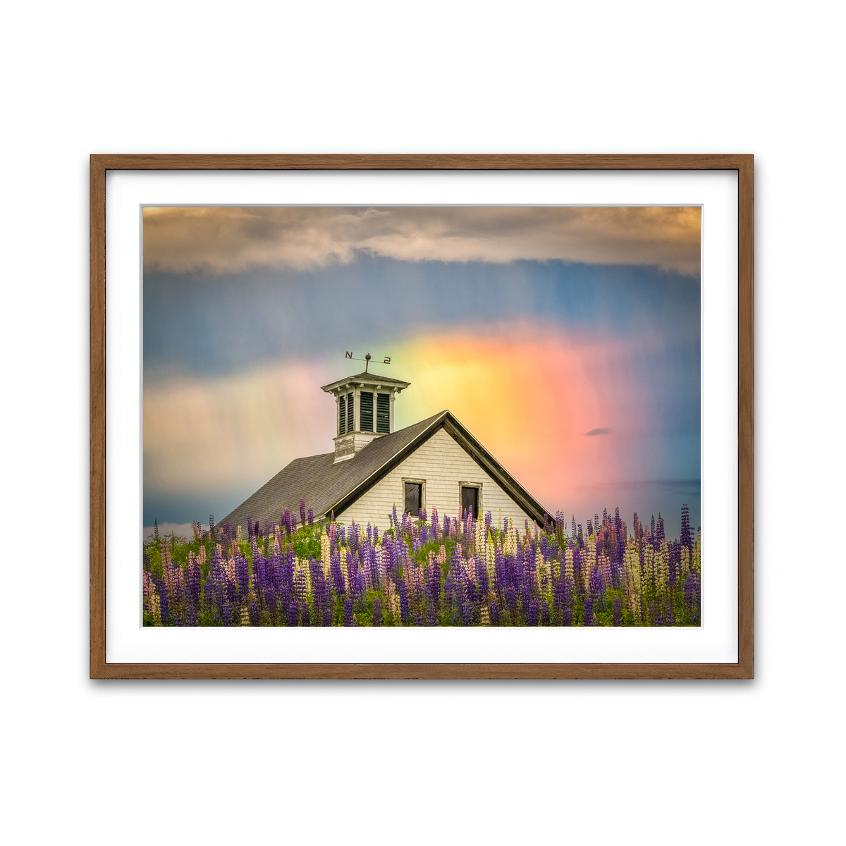 Framed Print 4x3 Walnut