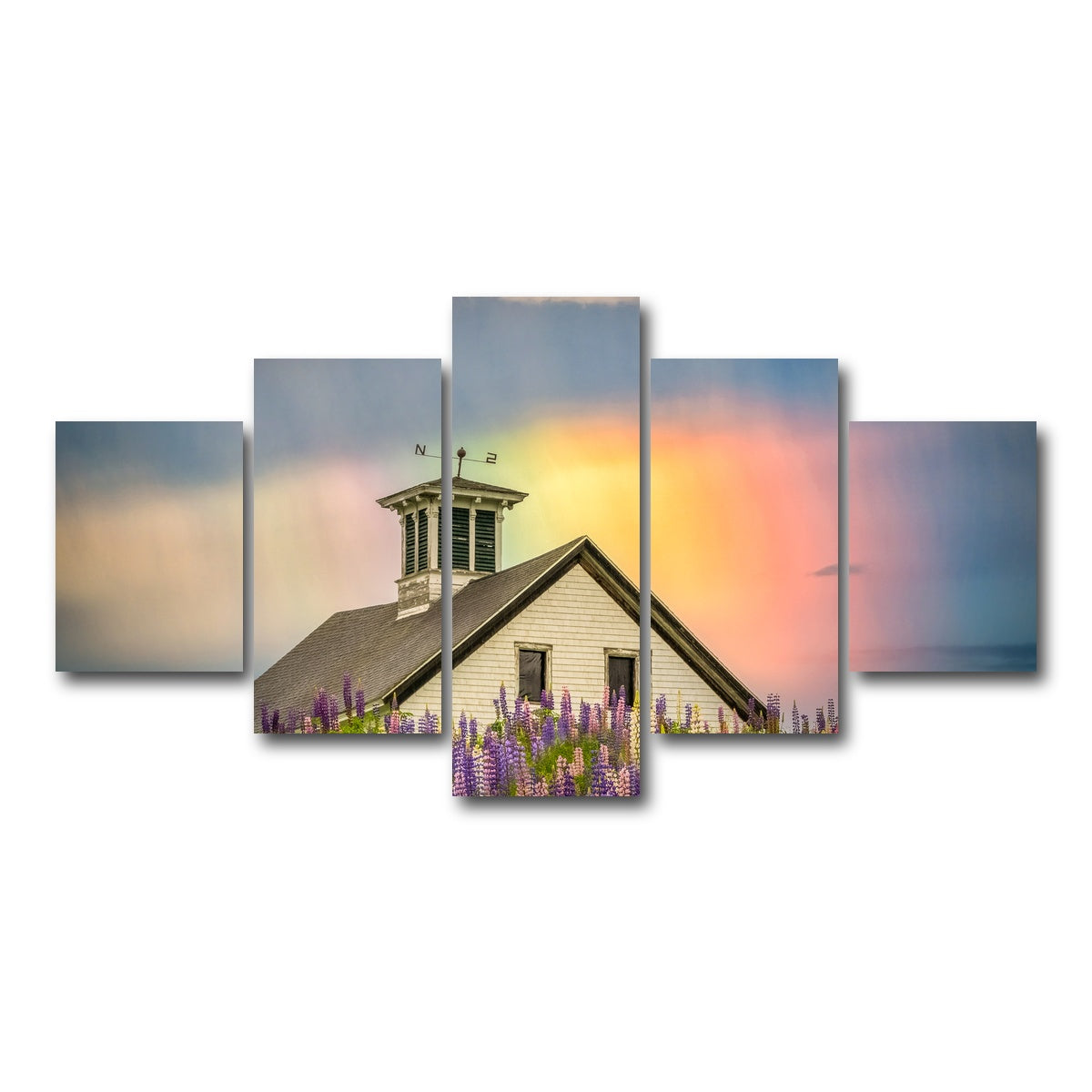AUTO-MOCKUP WHITE | Neopolitan Sky | 5 Piece | Gallery Wrap Canvas | group=5_short