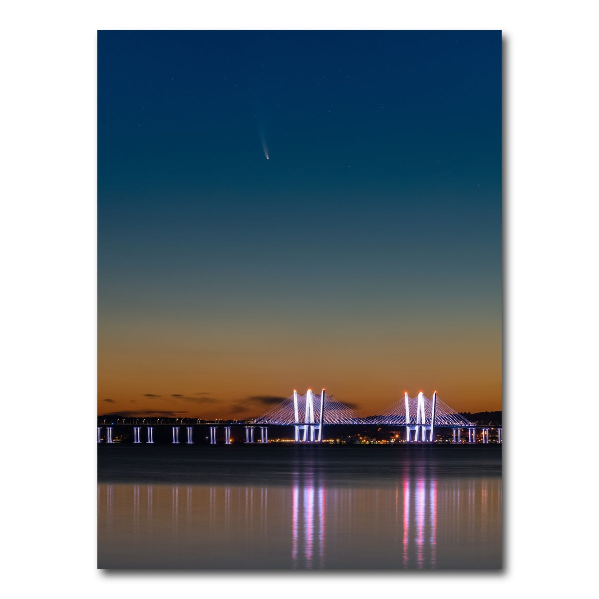 AUTO-MOCKUP WHITE | Neowise Comet | 1 Piece | Gallery Wrap Canvas | group=3x4