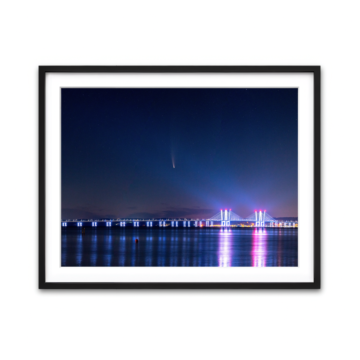 Framed Print 4x3 Black