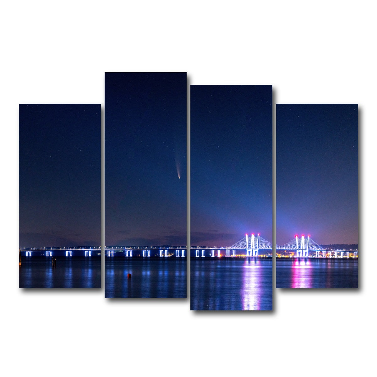 AUTO-MOCKUP WHITE | Neowise Panoramic | 4 Piece | Gallery Wrap Canvas | group=4_normal