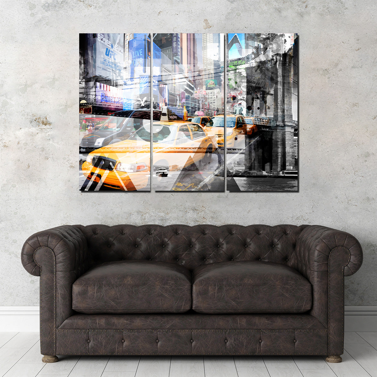 New York City  Geometric Mix No. 9 Wall Art