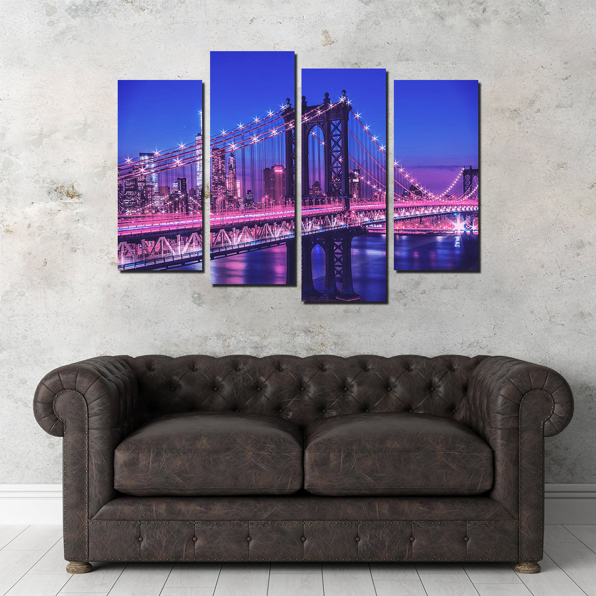 New York Manhattan Bridge Wall Art