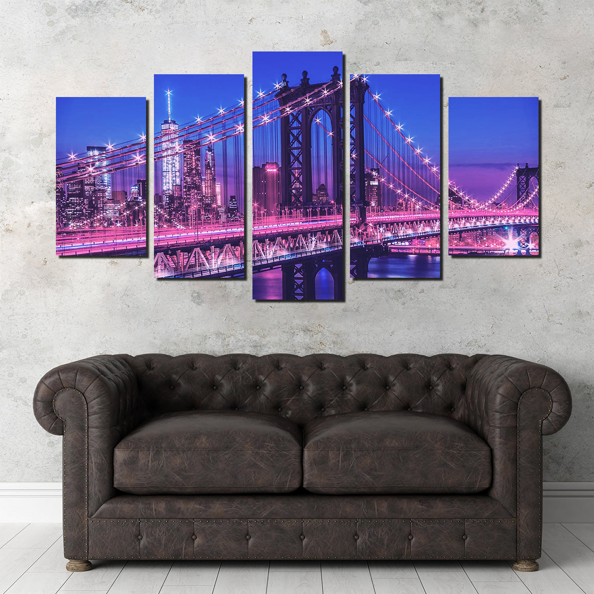 New York Manhattan Bridge Wall Art