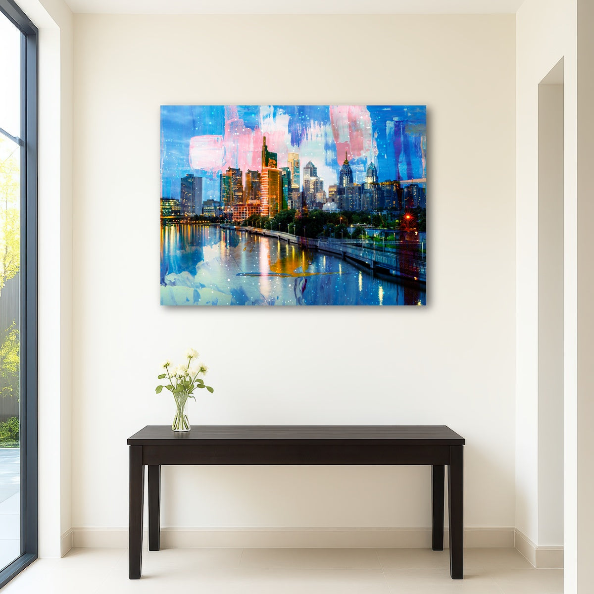 AUTO-MOCKUP ROOM | New Philadelphia Skyline