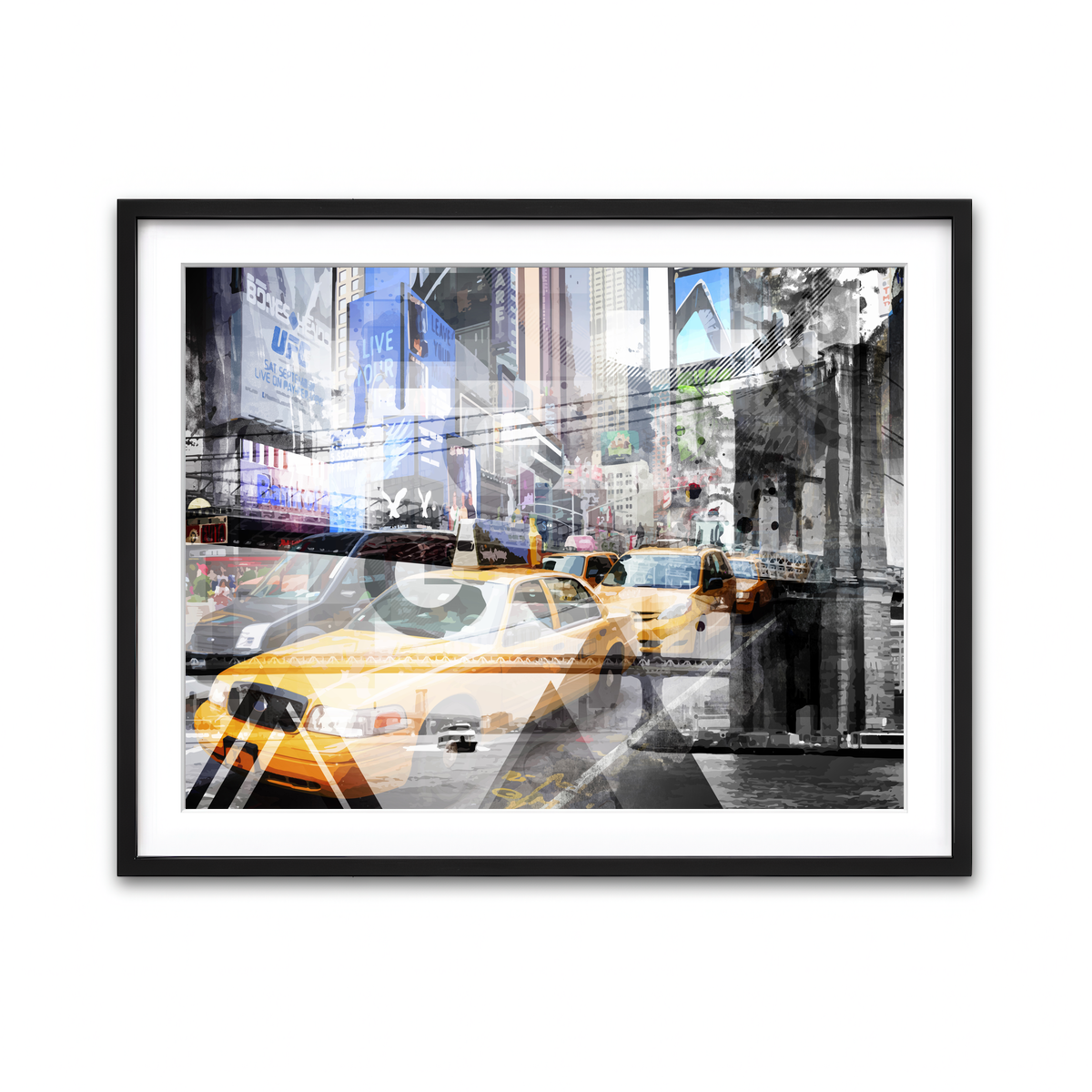 Framed Print 4x3 Black