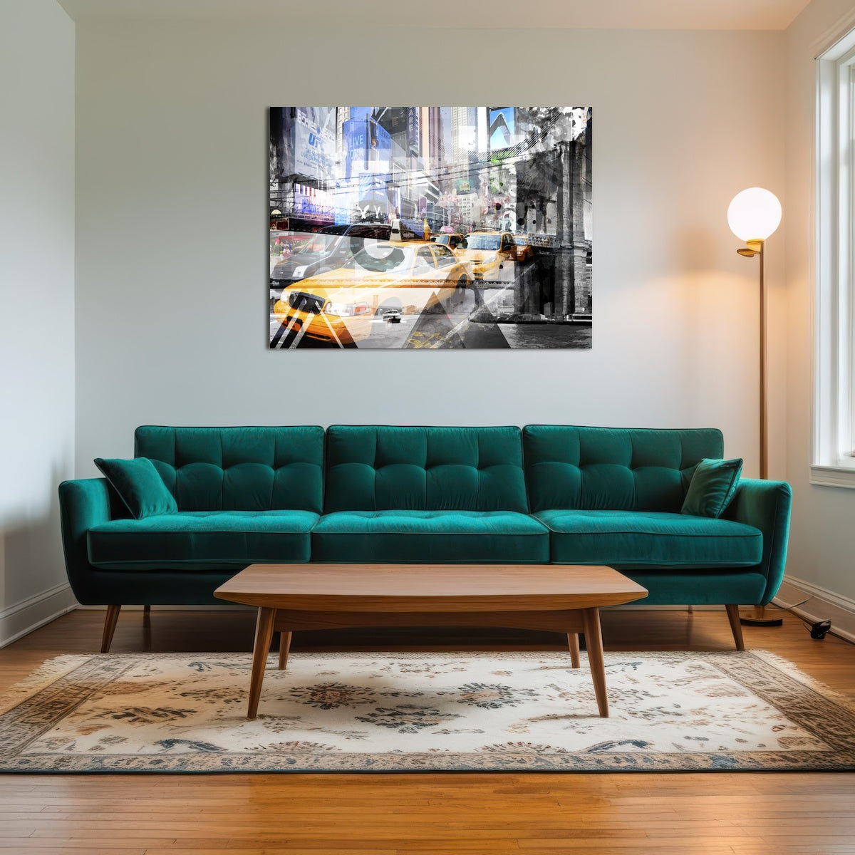 AUTO-MOCKUP ROOM | New York City Geometric Mix No. 9