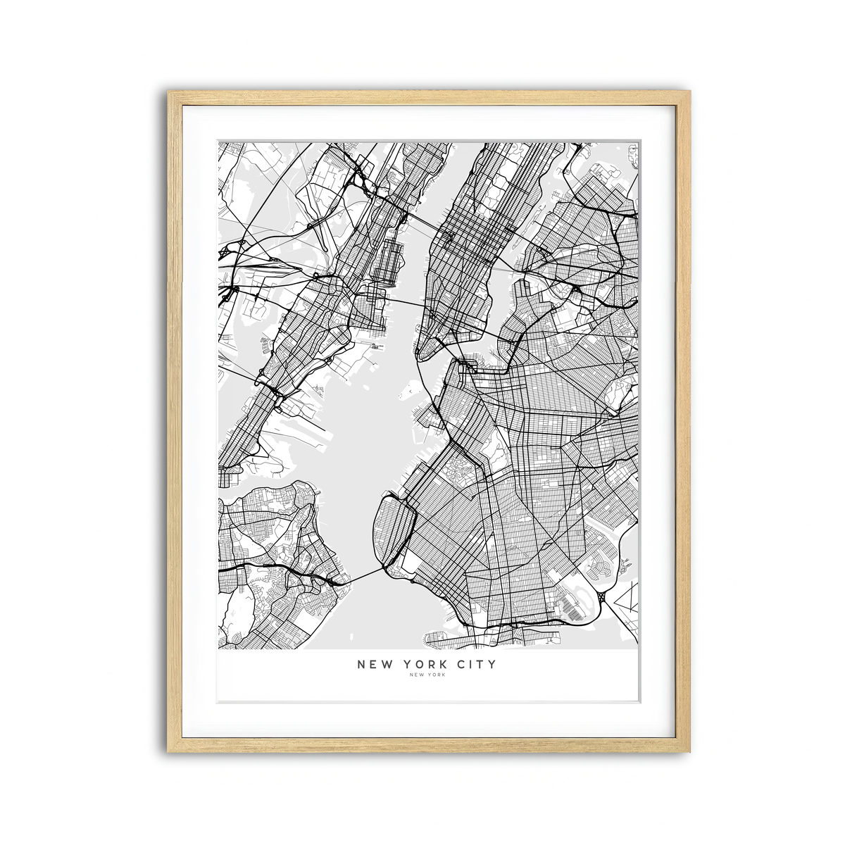 Framed Print 3x4 Natural