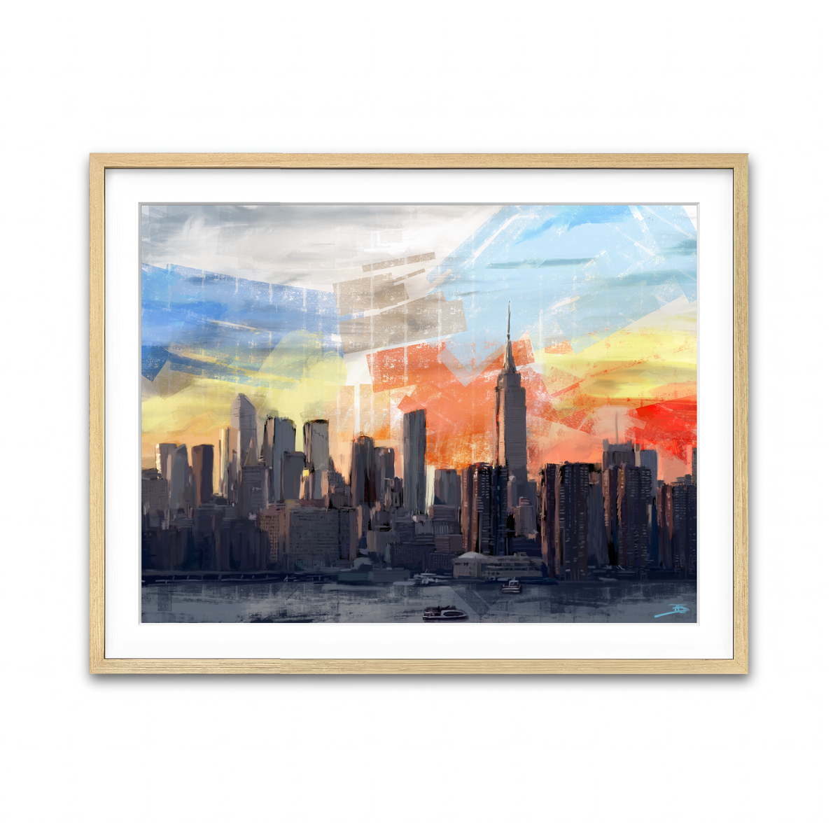 Framed Print 4x3 Natural