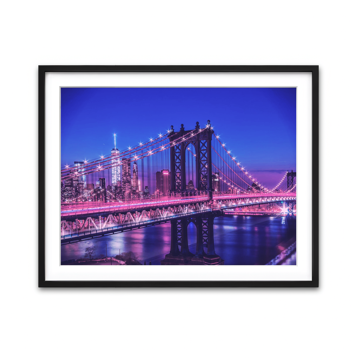 Framed Print 4x3 Black