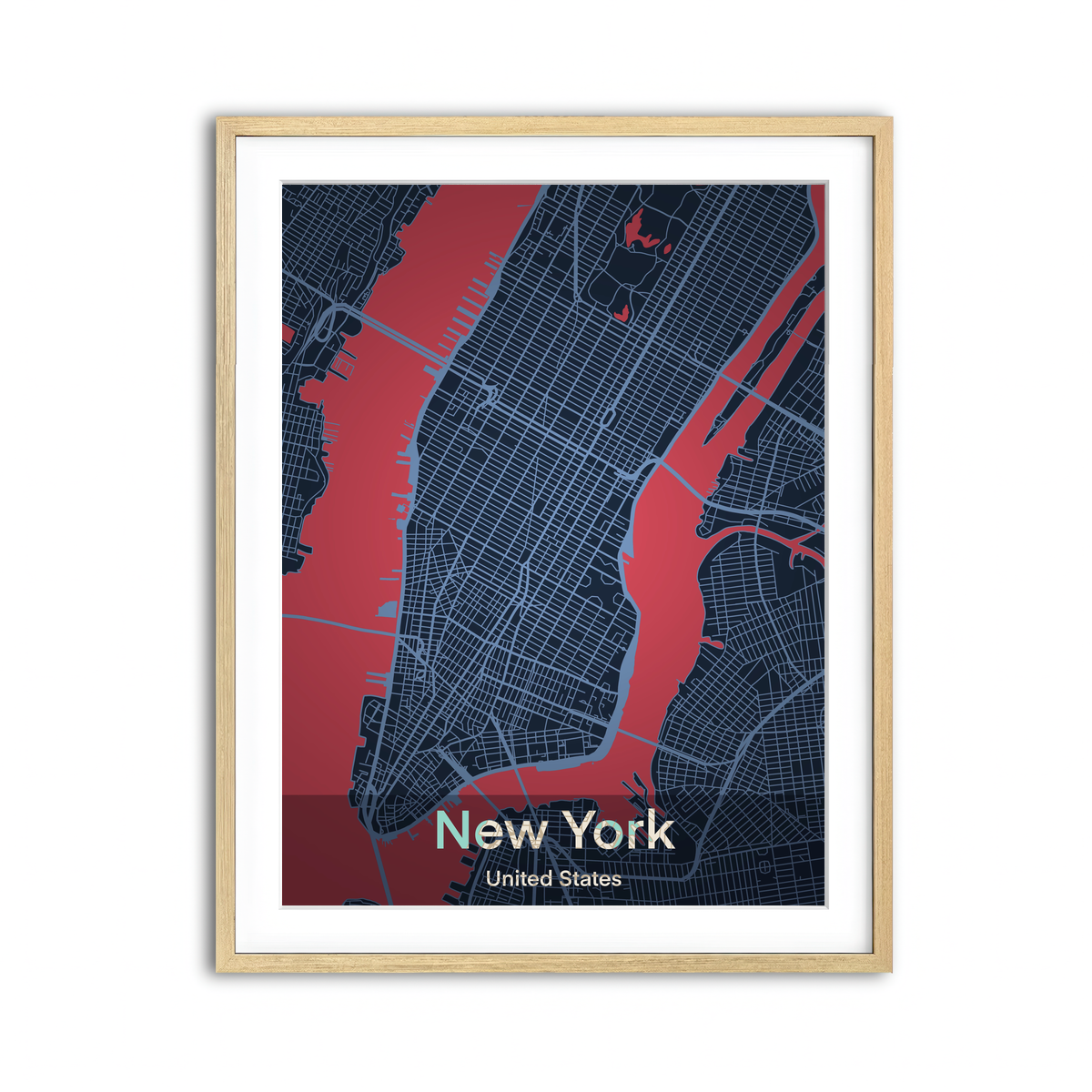 Framed Print 3x4 Natural