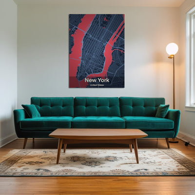 AUTO-MOCKUP ROOM | New York Map