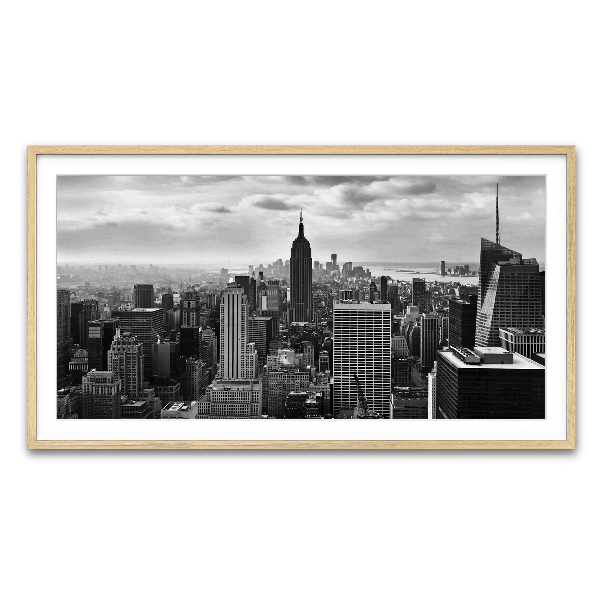 Framed Print 2x1 Natural