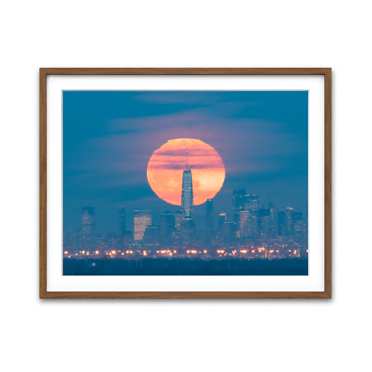 Framed Print 4x3 Walnut