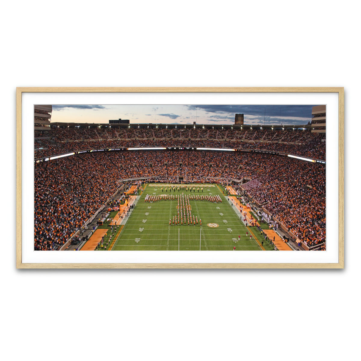 Framed Print 2x1 Natural