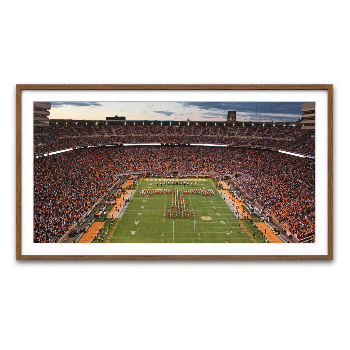 Framed Print 2x1 Walnut