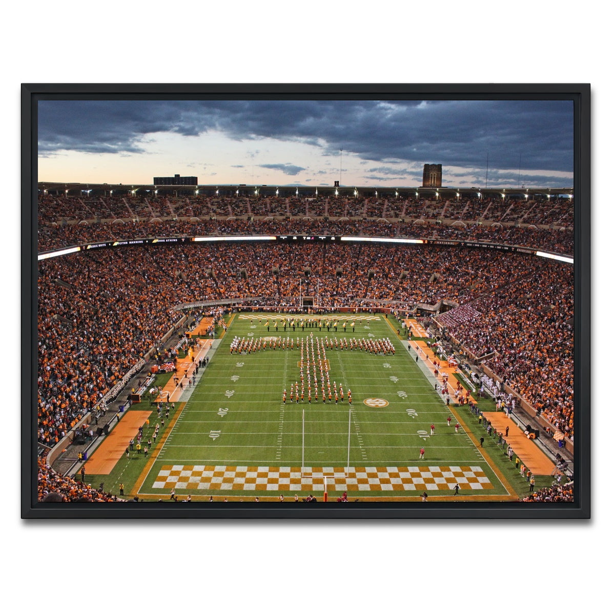 AUTO-MOCKUP WHITE | Neyland Stadium | 1 Piece | Black Framed Canvas | group=4x3
