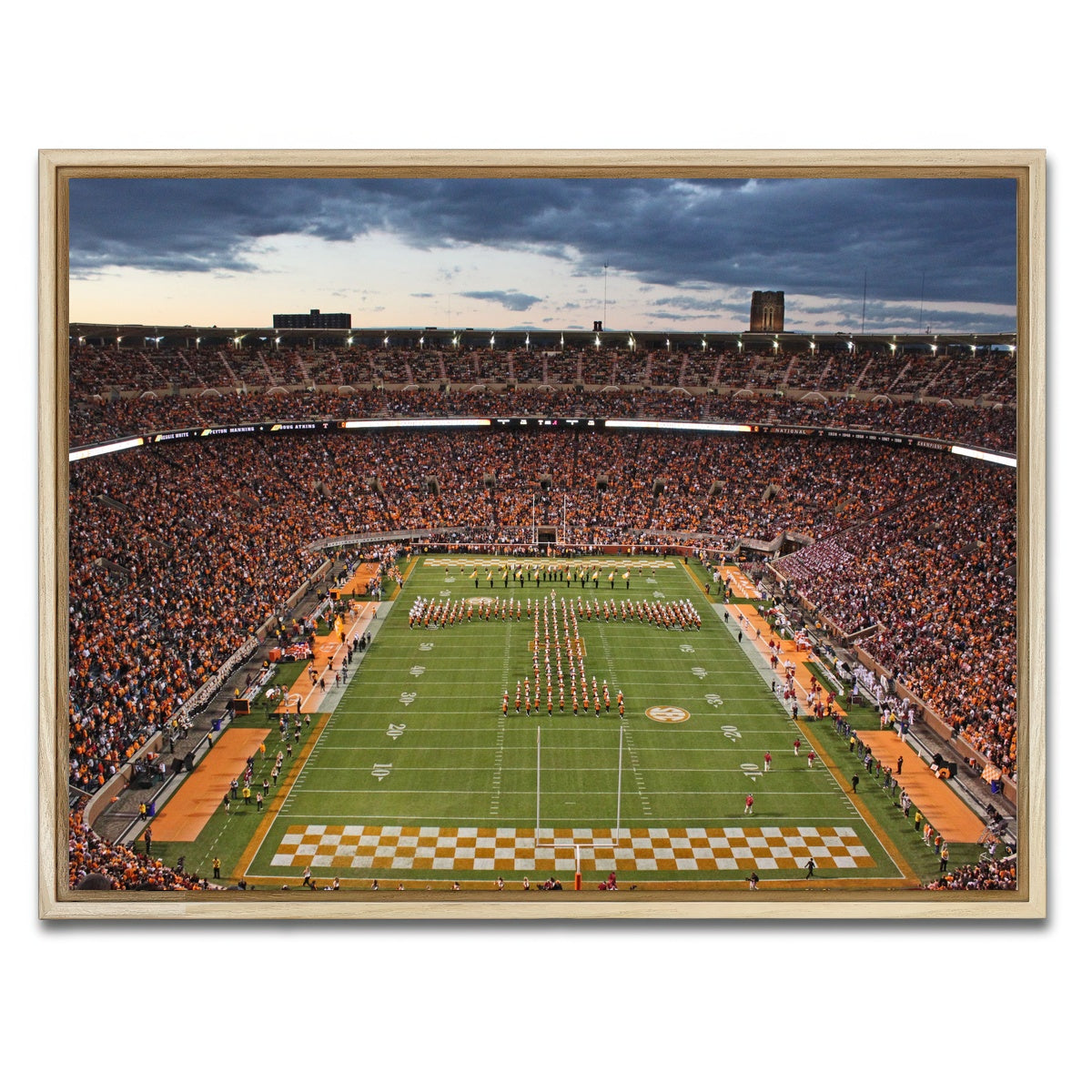 AUTO-MOCKUP WHITE | Neyland Stadium | 1 Piece | Natural Framed Canvas | group=4x3