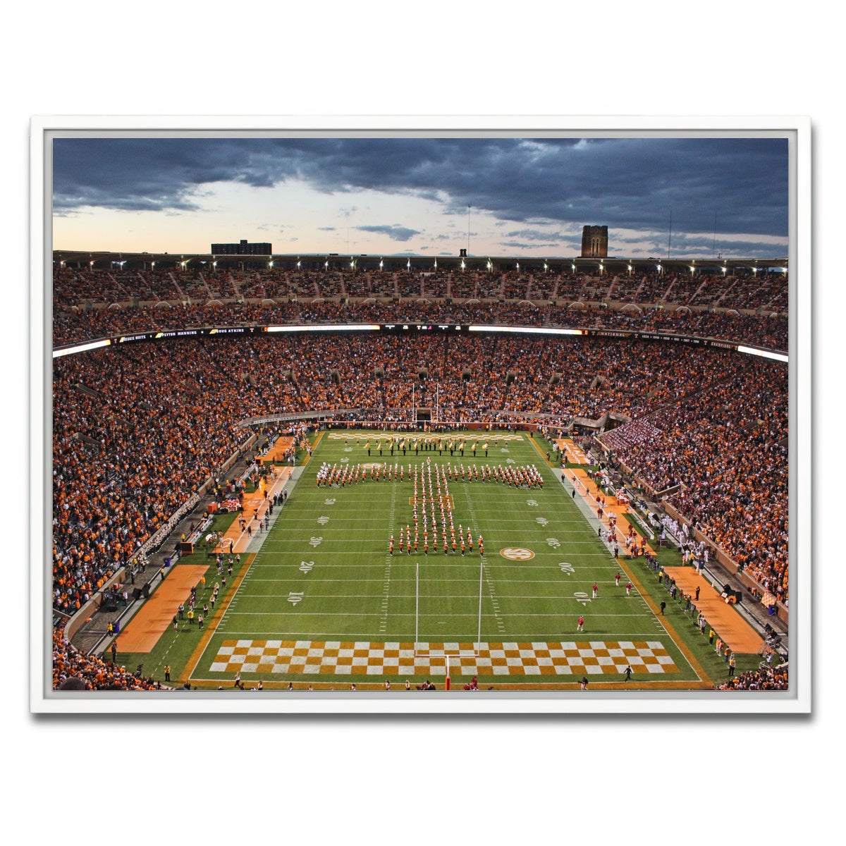 AUTO-MOCKUP WHITE | Neyland Stadium | 1 Piece | White Framed Canvas | group=4x3