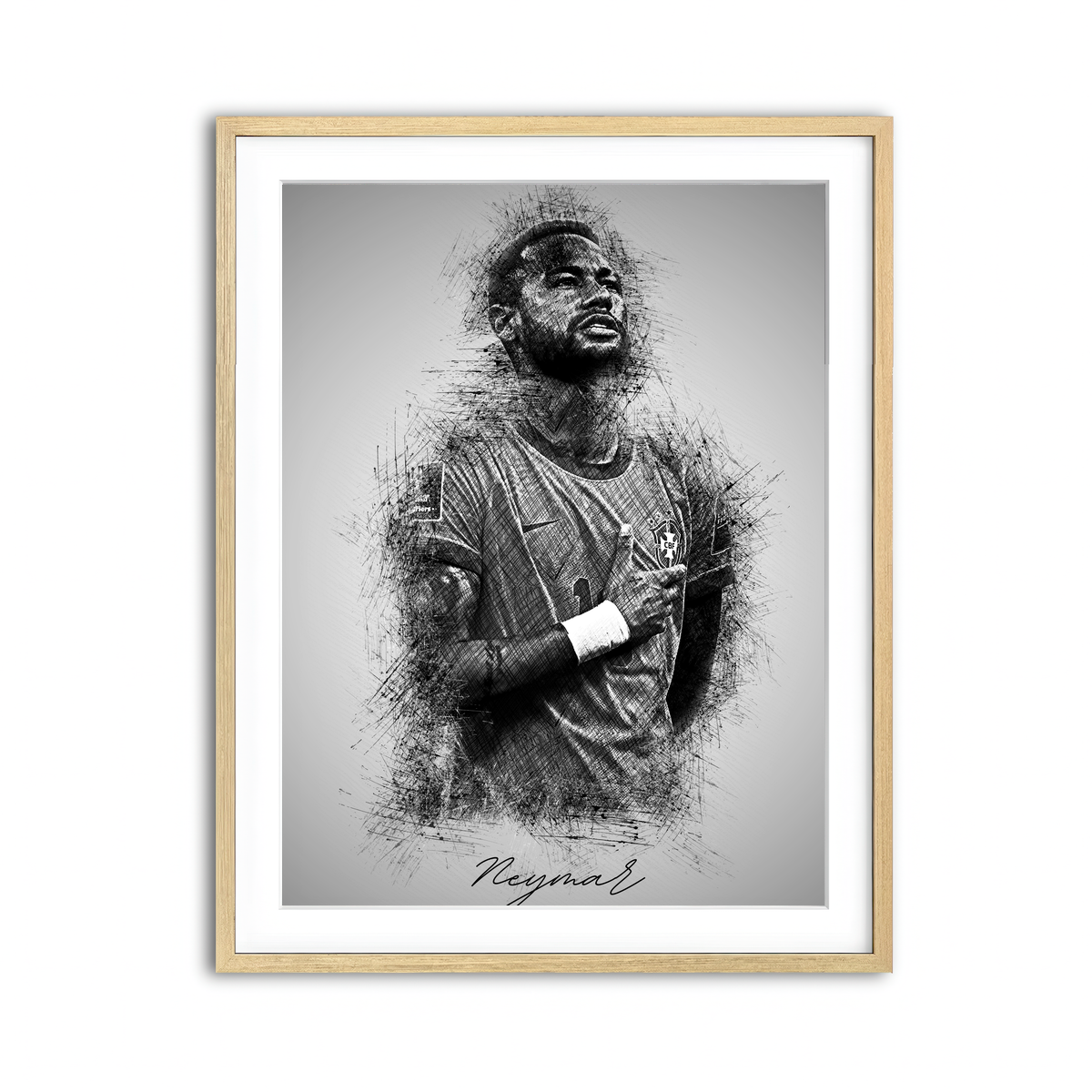 Framed Print 3x4 Natural