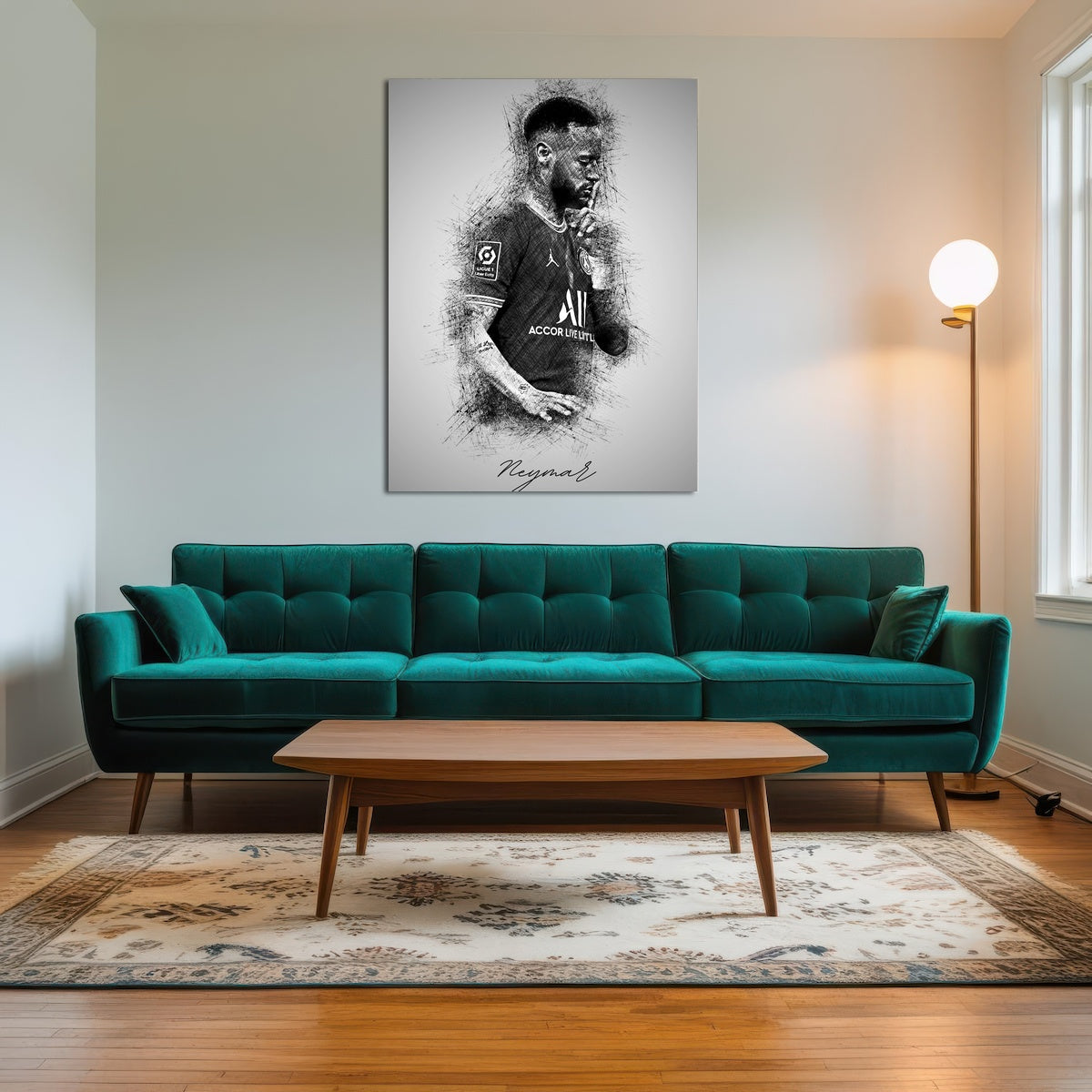 AUTO-MOCKUP ROOM | Neymar Sketch