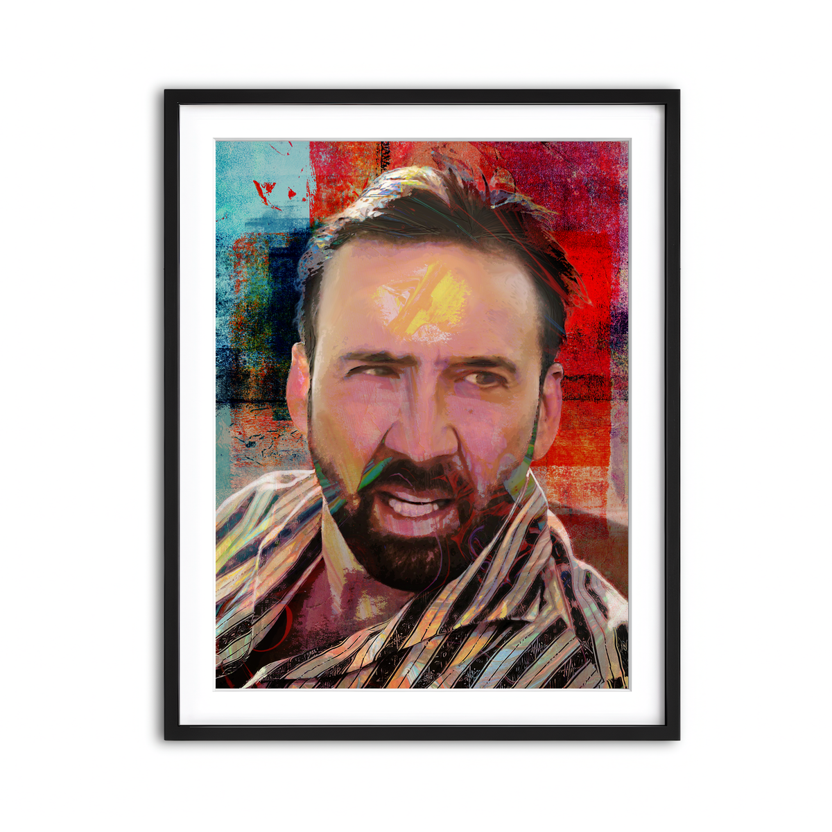 Framed Print 3x4 Black