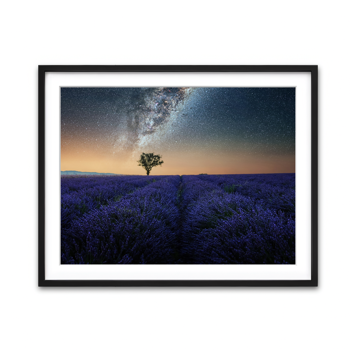 Framed Print 4x3 Black