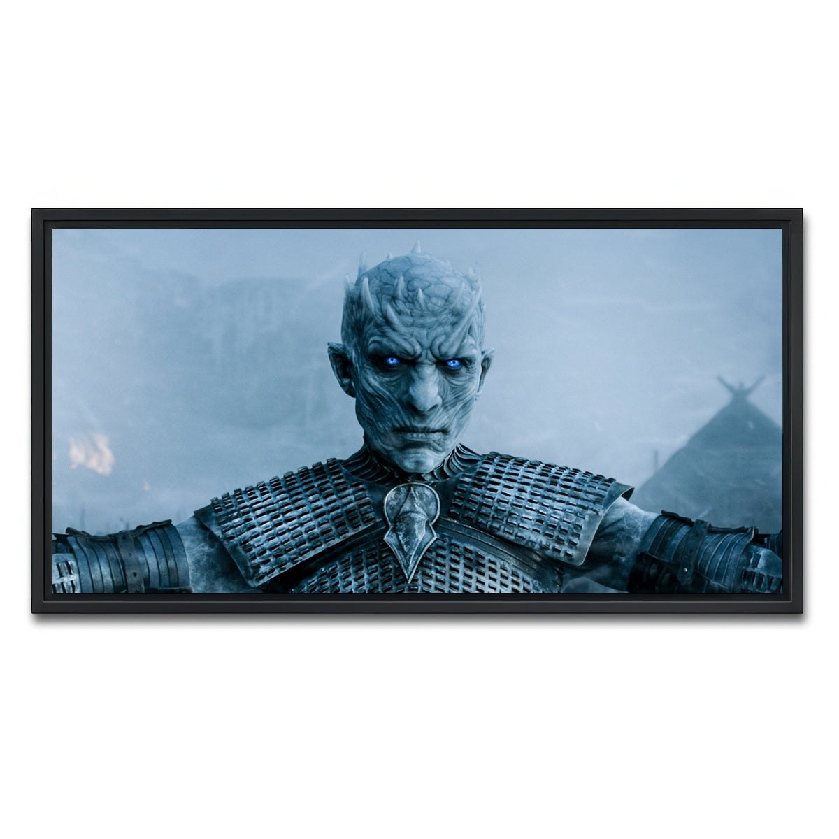 AUTO-MOCKUP WHITE | Night King | 1 Piece | Black Framed Canvas | group=2x1