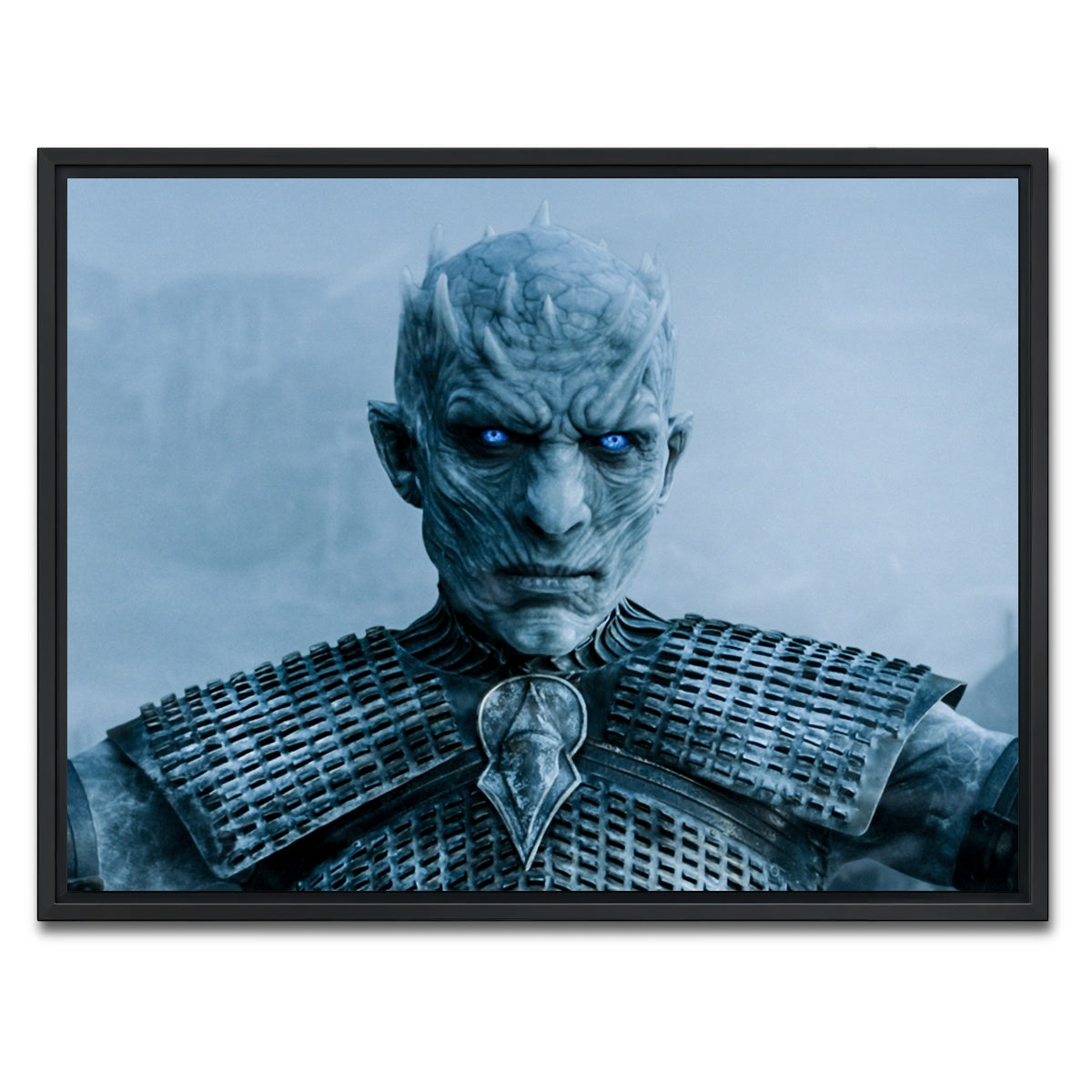 AUTO-MOCKUP WHITE | Night King | 1 Piece | Black Framed Canvas | group=4x3