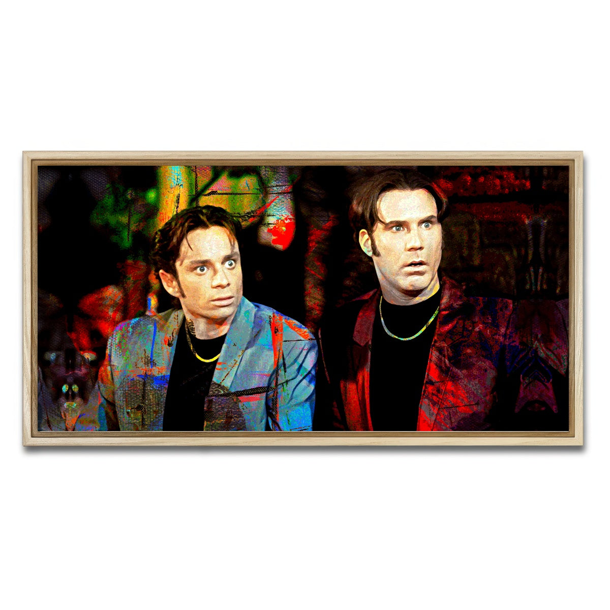 AUTO-MOCKUP WHITE | Night at the Roxbury | 1 Piece | Natural Framed Canvas | group=2x1