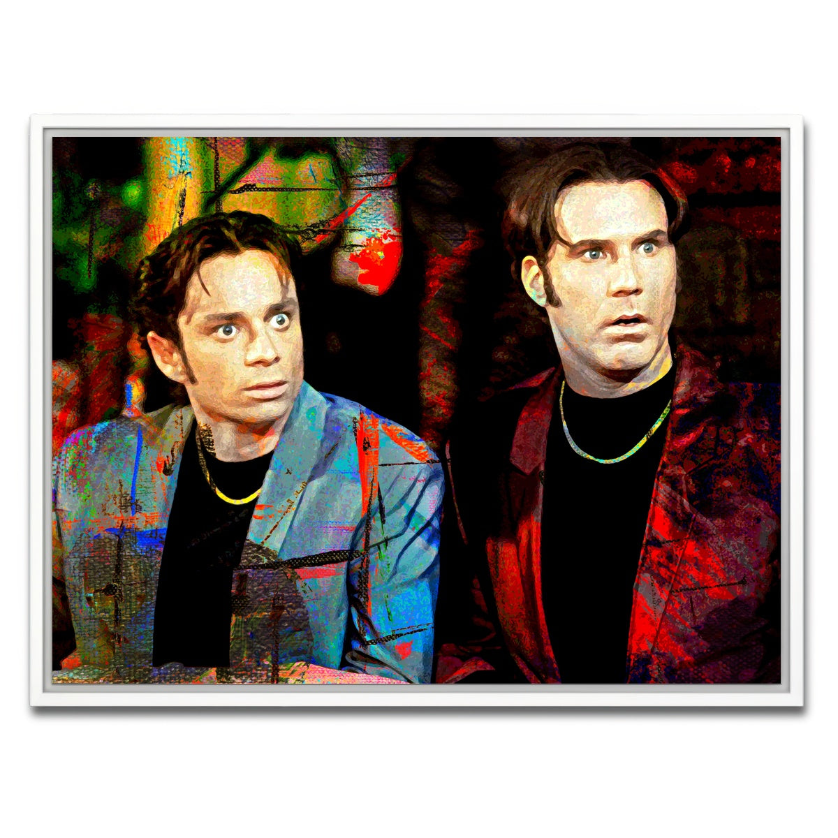 AUTO-MOCKUP WHITE | Night at the Roxbury | 1 Piece | White Framed Canvas | group=4x3